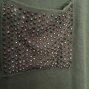 Ellen Tracy Summer Green Tank Top